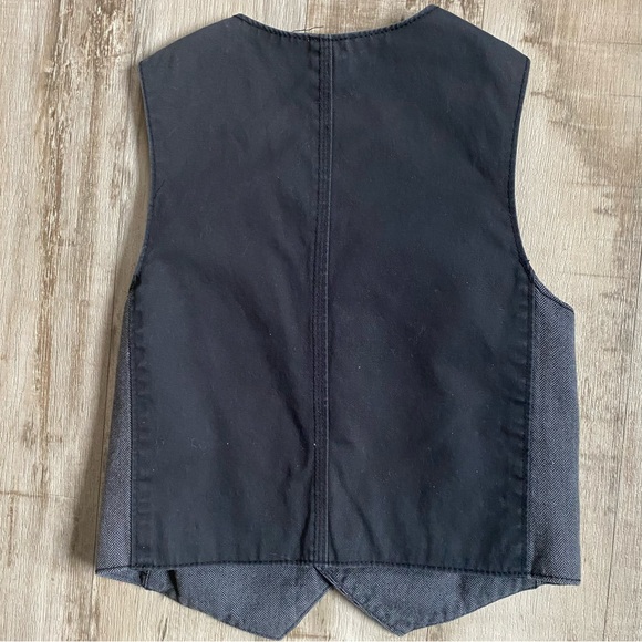Oshkosh Bgosh Charcoal Gray Kids Boys Vest - Picture 3 of 4